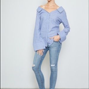 Off shoulder shirt